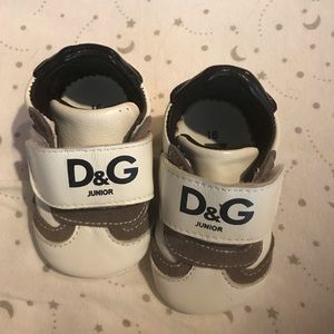 Dolce and Gabana infant pre walker shoes